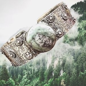 925 Sterling Silver Plated Cuff